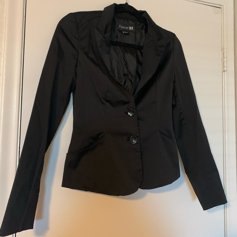 Forever 21 small black blazer